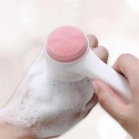 Cepillo de Limpieza Facial de Silicona Suave Cepillo Exfoliante Manual de Masaje Facial con Doble Cara - details 3