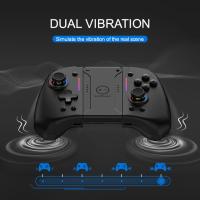 Lámpara de meteororo con mango de juego inalámbrico, 8 colores para Switch / Lite / oled, con funciones programables y vibrantes - details 6