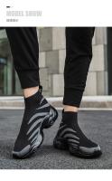 Calcetines de moda para hombre, zapatos, botas informales para mujer, zapatos deportivos de moda para hombre, suela gruesa, modelos de primavera Otoño Invierno para parejas de gran tamaño - details 6