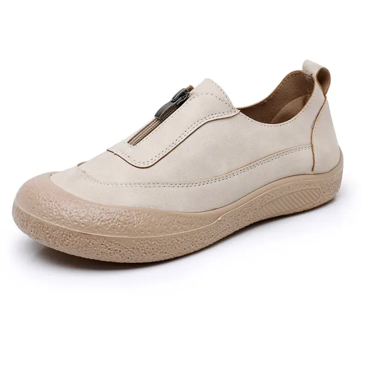 Zapatos de mujer de suela gruesa, informales, deportivos, ligeros, a la moda, versátiles y cómodos, para madres, primavera 2025 - 1