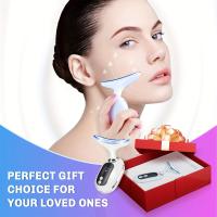 Instrumento de belleza para el cuello, masajeador facial con luz de Triple color, 3 modos ajustables, la primera opción de regalo - details 2