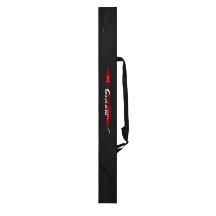 Bolsa de caña de pescar de 130cm, bolsa de pesca plegable de tela Oxford impermeable, bandolera de gran capacidad, bolsa de aparejos de pesca para acampar al aire libre - 1