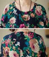 Vestido Vintage de Algodón de Manga Larga Talla Grande, Elegante y Suelto para Mujeres - details 51