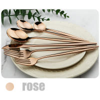 Juego de Vajilla de Acero Inoxidable de 16 Piezas Cuchillos, Tenedores, Cucharas de Postre Verde Menta Set de Cocina para el Hogar - details 9
