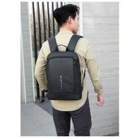Mochila Impermeable Ultraligera para Hombre Mochila Elegante para Libros Mochila Portátil de 15,6