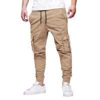 Pantalones cargo de otoño para hombre, pantalones informales con múltiples bolsillos para hombre - details 1
