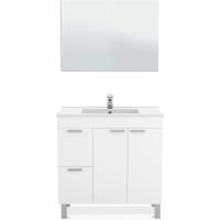 Módulo de Espejo y Cajones Brillo Blanco Tamaño 80x80x45cm Muebles de Baño - details 6