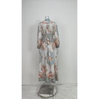 Vestido de Moda Elegante con Cuello en V y Manga Larga para Mujer 2025 - details 5