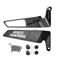 Para Yamaha MT-07 MT07 MT 07 motocicleta nuevo patrón de alta calidad CNC espejo retrovisor ala fija - details 7