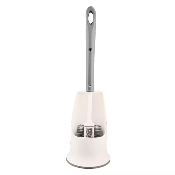 Juego de portaescobillas de baño, material TPR para lavavajillas y caja de almacenamiento - 1