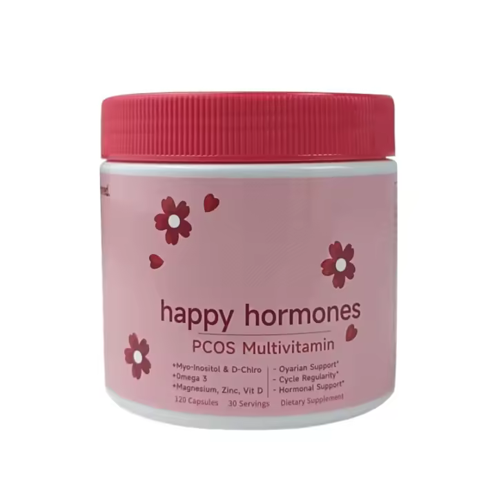 Cápsulas de vitaminas del complejo de inositol de la hormona D-chiro - 1