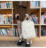 Mochila escolar fresca para mujer, literaria y artística, versátil, con flores informales, para niña y estudiante, novedad de 2024 - details 35