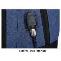 Mochila Impermeable Para Hombres Ultra Ligera Con Capacidad Para Portátil De 15.6 Pulgadas Estilo Clásico Bolsa De Espalda Para Libros Y Uso Diario - details 38