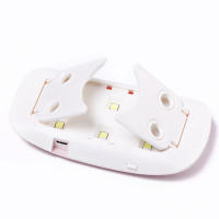 Lámpara Mini Plegable de 6W Luz UV para Curación de Esmalte de Uñas Herramienta de Manicura DIY - details 0