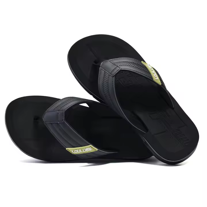 Sandalias casuales de verano, zapatillas geniales casuales para hombre al por mayor, versión coreana de zapatos de playa de moda. - 1