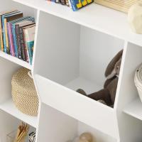 Libros y Juguetes Librería para niño Multifuncional con 6 estantes y 2 compartimentos 106 x 30 x 104 cm ES - details 6