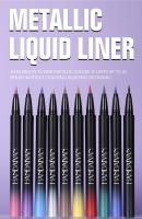HANDAIYAN lápiz de ojos nacarado, delineador de ojos líquido metálico extremadamente fino, eyeliner waterproof, resistente al agua y duradero, sin manchas de Maquillaje Mujer lapiz de ojos - details 1