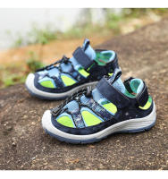 Sandalias de playa para niños, zapatos deportivos antideslizantes, transpirables, suaves, planos, Punta cerrada, seguridad, Verano - details 17