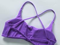 Sujetador deportivo Sexy y cómodo para mujer, Top de gimnasio, ropa de entrenamiento de yoga, ropa interior deportiva elástica para mujer, sujetador de yoga cruzado en la espalda, tops deportivos mujer gimnasio, - details 34