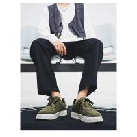 Zapatillas De Monopatín para Hombre Moda en Verde Bajo, Talla Grande 48, Zapatillas Deportivas Antideslizantes - details 14