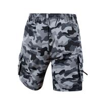 Pantalón corto holgado recargable para hombre con múltiples bolsillos deportivos, de estilo casual en verano. un par de pantalones para correr, - details 7
