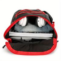 Bolso Plegable de Luz Exterior en Color Beige, Bolso Deportivo Ligero para Viaje y Senderismo con Almacenamiento, Mochila Pequeña Multifunción - details 2