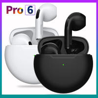 Pro6 True Wireless Earbuds Bluetooth Earphone Touch Control with Mic Waterproof TWS Stereo Headphone Headset Sport - details 0