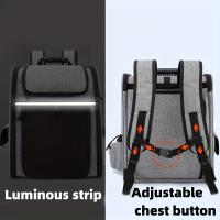 Mochila transpirable portátil para gatos, Transportín para perros plegable y expandible, bolsa para mascotas de alta capacidad - details 8