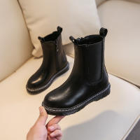 Nuevas botas de cigarrillos para niñas celebridades de Internet de moda botas de estilo británico para niños. - details 1
