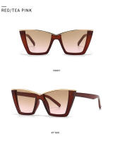 Toyear-gafas de sol estilo ojo de gato para mujer, de estilo Vintage lentes de sol, de marca de lujo, de diseñador, Punk, a la moda, Sexy - details 14