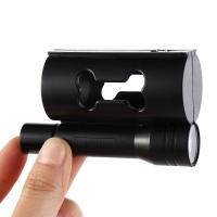 Con luces, correa doble para caminar para perros, cuerda de rotación retráctil doble de plástico ajustable, reflectante de nailon - details 1