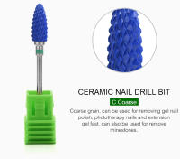 Broca de Uñas KADS Punto Agudo de Cerámica Cónica Afilada para Limpieza de Ecutículas Herramientas de Manicura para Salones de Belleza en Casa - details 7