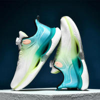 Zapatillas de baloncesto de gran tamaño para hombre, zapatos deportivos transpirables con superficie de malla absorbente antideslizante - details 11