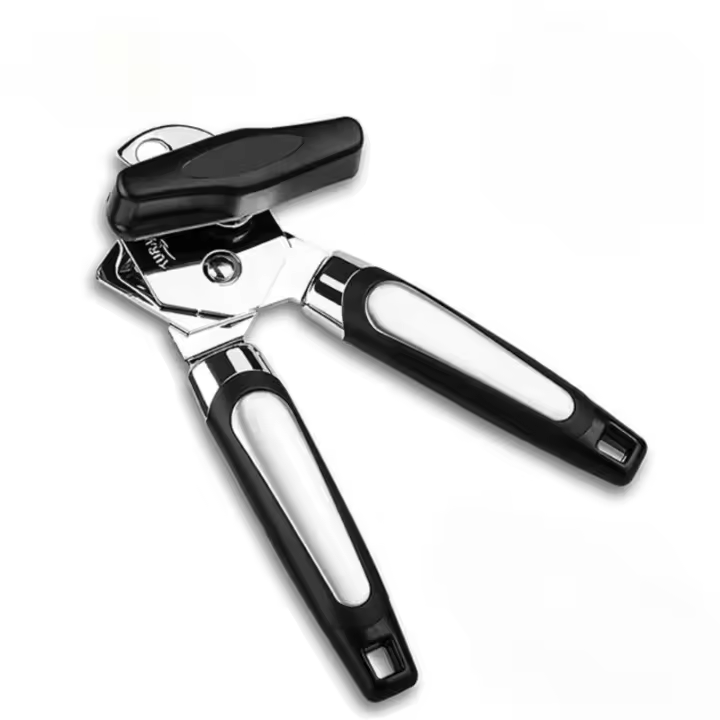 Abrebotellas de Acero Inoxidable Profesional Abre Tarros Manualmente Herramienta de Cocina Multifuncional - 1