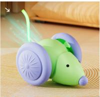 Juguete de Ratón Eléctrico para Mascotas Juguete Interactivo Recargable para Gatos con Evocación Intelligente de Obstáculos Suministros de Mascotas - details 0