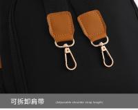 Mochila De diseño antirrobo para mujer, bolso de tela de nailon de alta calidad, elegante - details 25