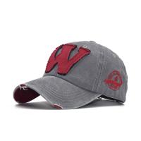 Gorra de Béisbol de Algodón Bordado Gorra Ajustada Distintiva con Estilo Desgastado - details 5