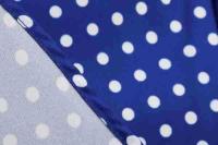 X Vestido acampanado con estampado de lunares y manga cuadrada elegante de verano para mujer - details 15