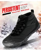 Zapatos de senderismo Pro antideslizantes impermeables de invierno, zapatos descalzos de invierno, hombres y mujeres de invierno descalzos - details 1