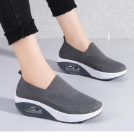 Zapatos ortopédicos antideslizantes con plataforma para mujer, zapatillas cómodas con cojín de aire, transpirables, para caminar - details 21