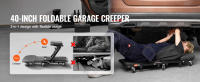 SucceBuy Z Garage Creeper plegable, 1016 mm, capacidad de 204,1 kg, taburete rodante de 40 pulgadas - details 0