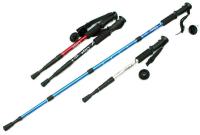 Bastones de Trekking plegables de 4 secciones, palo de escalada portátil para exteriores, accesorio de senderismo, bastón de Camping - details 12