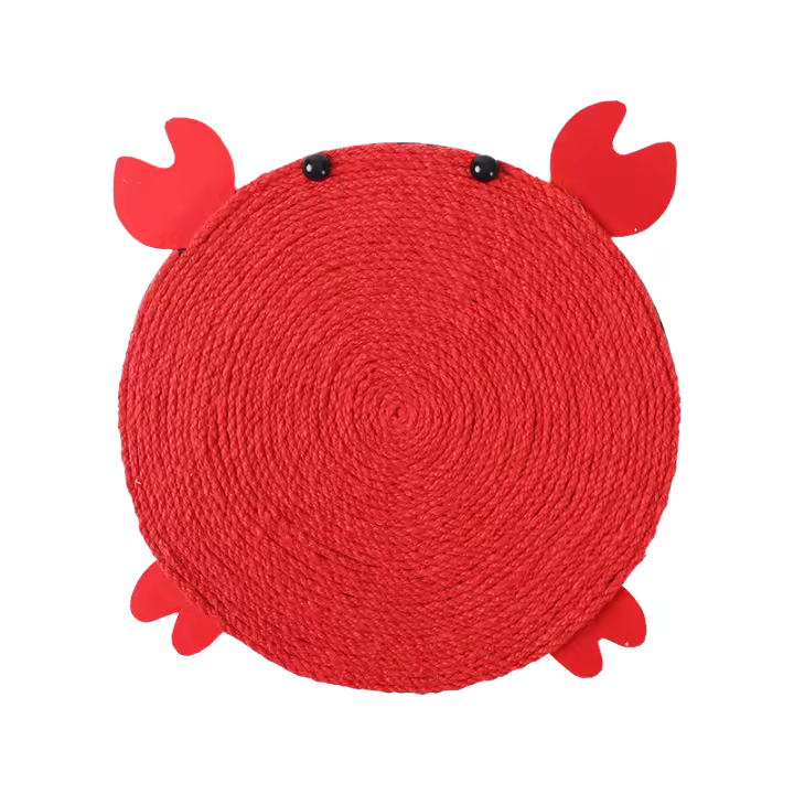 Tablero de Afilado para Gatos Almohadilla de Cuerda de Cáñamo Resistente a Arañazos No Desprendible - 1