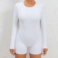 Mono de Yoga sin Espalda 2024 Traje de Gimnasio para Mujeres de Manga Larga Ropa Deportiva de Moda - details 18