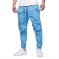 Pantalones de trabajo ligeros con cordón multibolsillos para hombre Pantalones de verano para hombre - details 9