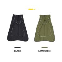 Ropa impermeable para perros grandes, chaleco grueso ajustable para perros, chaqueta con diseño de tira reflectante, abrigo para perros - details 6