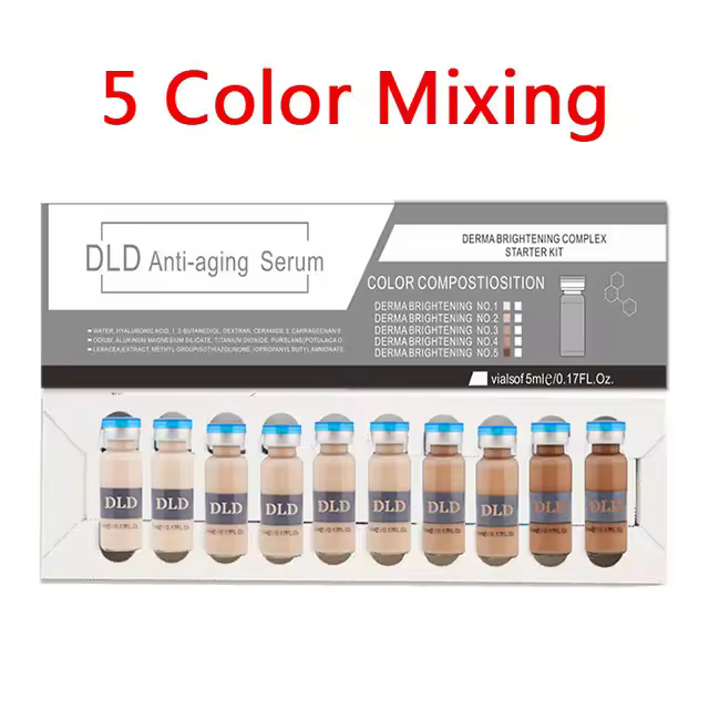 Crema BB de 5 colores, cosmética coreana, suero brillante de MesoWhite para Meso BB hine, tratamiento blanqueador de acné antienvejecimiento - 1