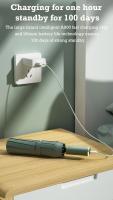 Paraguas plegable automático con luz Led para hombre y mujer, sombrilla grande a prueba de viento, portátil, suministros de viaje al aire libre, 1 unidad - details 1