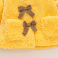 Abrigo bonito de invierno para bebé, ropa de dibujos animados con capucha de lana de piel Artificial para niño, suéter de osito de Color sólido cálido para niño - details 11