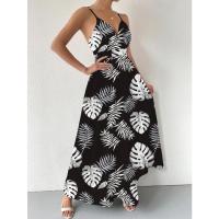 Vestido de novia floral francés para mujer, verano 2024, elegante estilo bohemio vintage con cintura ceñida, hasta la rodilla. - details 14